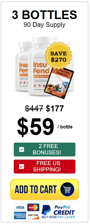 InsuFend Popular 3 Bottle Bundle